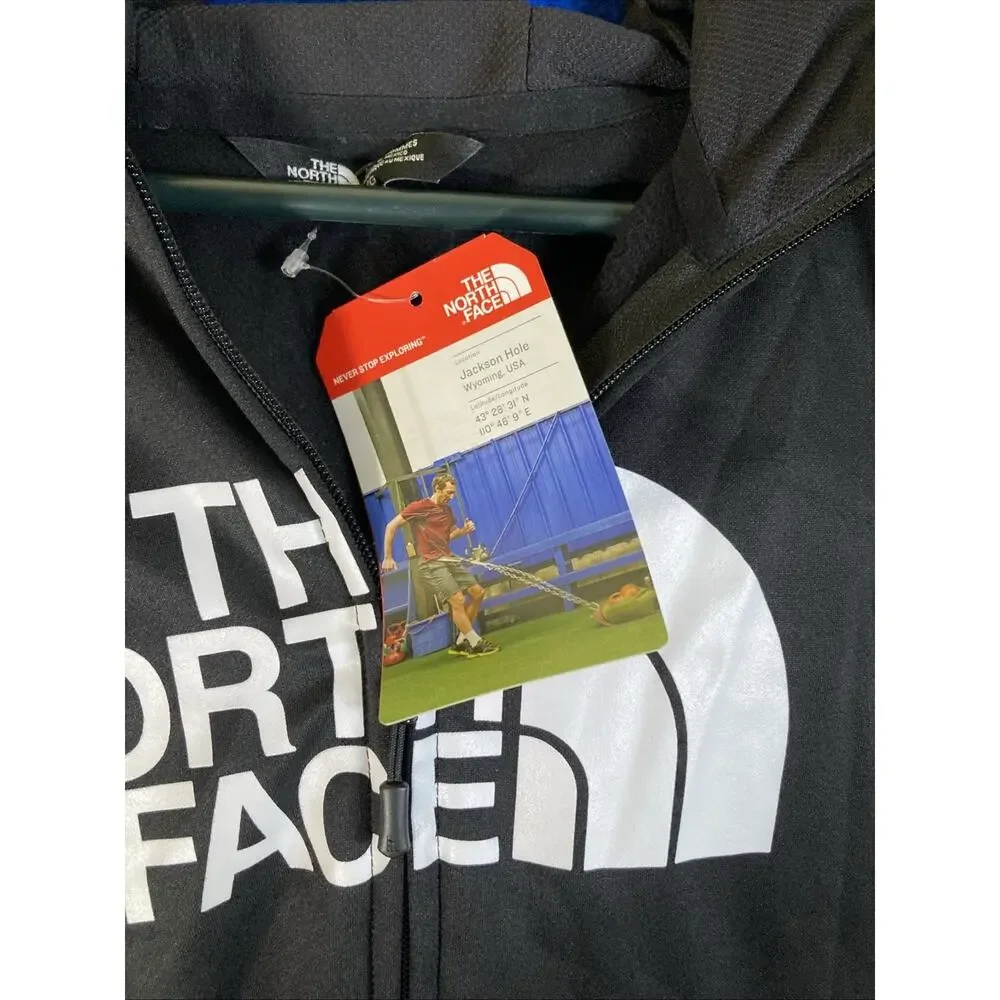 The North Face Men's Half Dome Full Zip Hoodie Black Size Large NWT